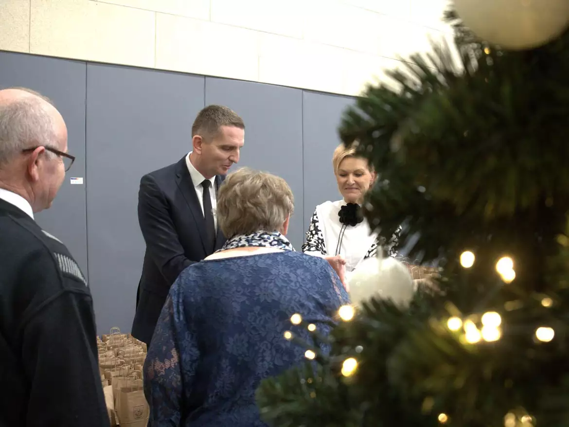 Seniorzy spotkali się na Wspólnych Wigilach Senioralnych