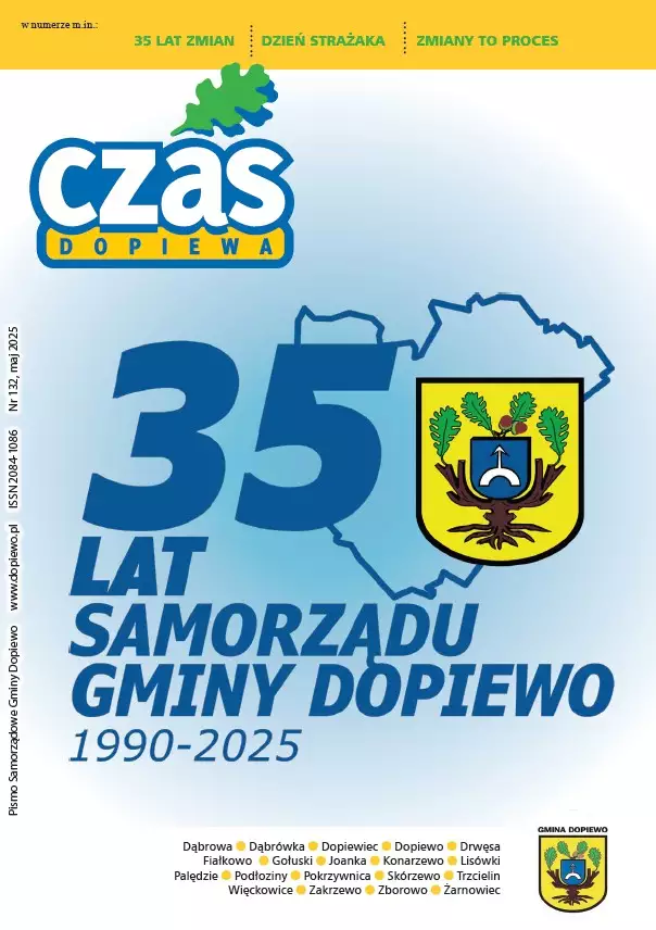 Czas Dopiewa maj 2025 okładka