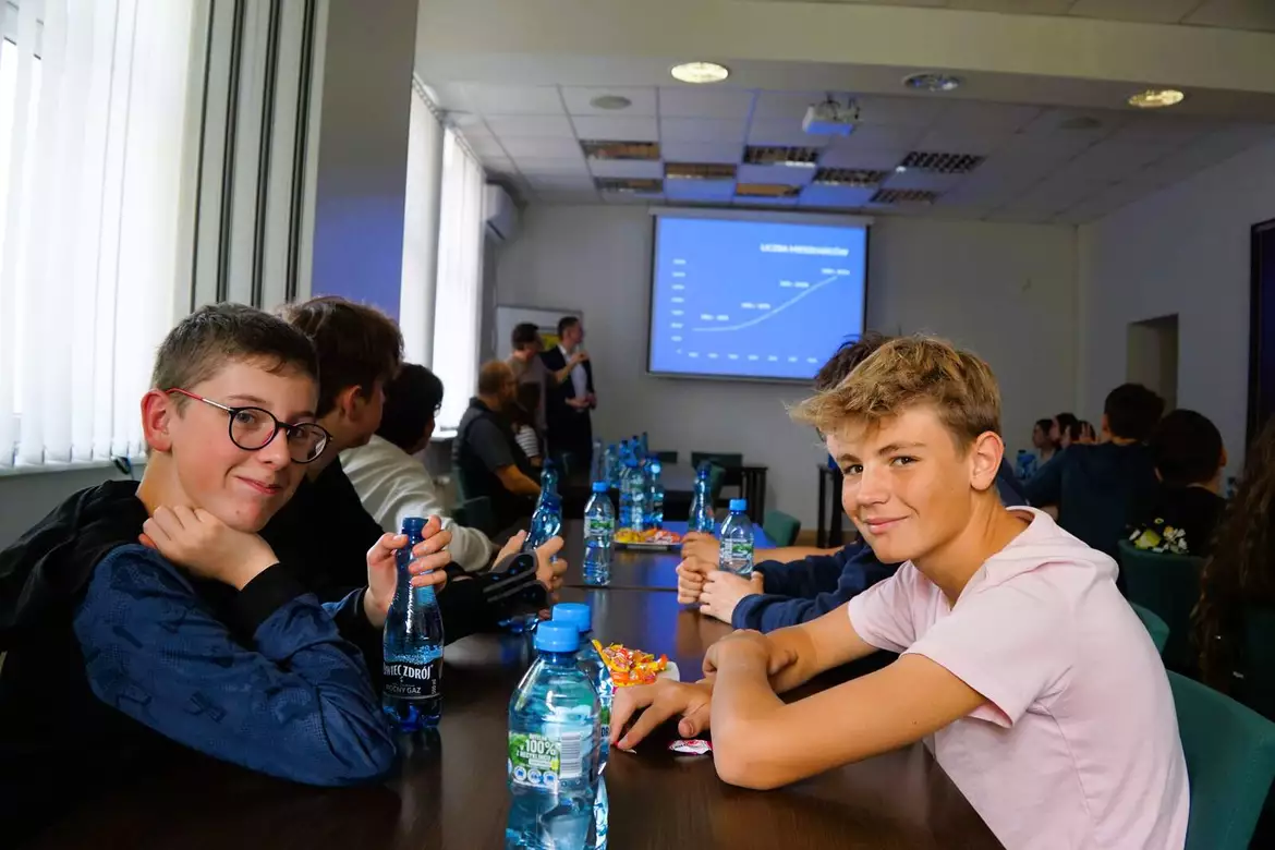 Uczniowie z Francji u Wójta