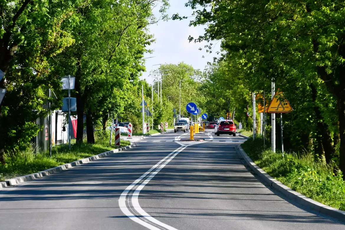 zakończenie przebudowy ul. Poznańskiej w Dąbrówce