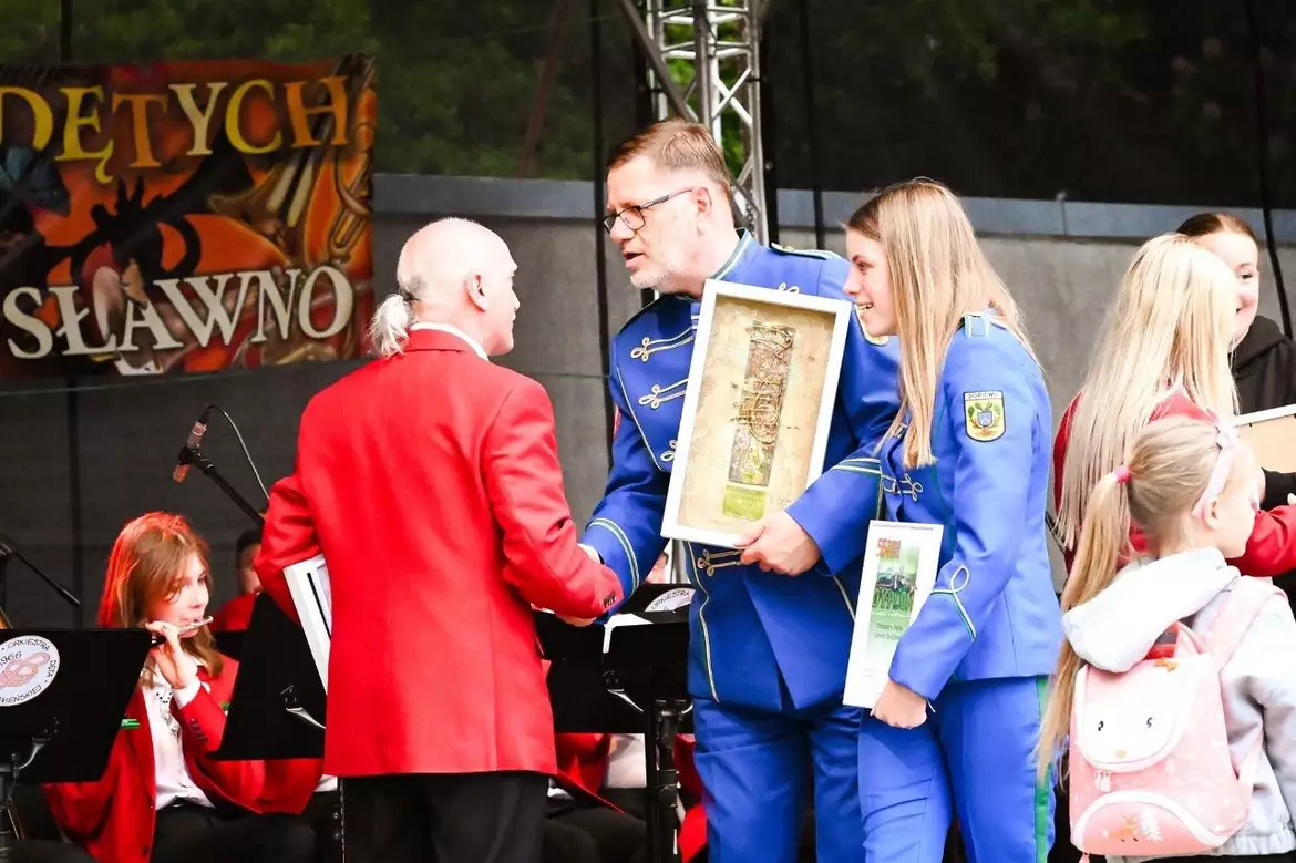 Orkiestra Dęta Gminy Dopiewo na Festiwalu w Sławnie