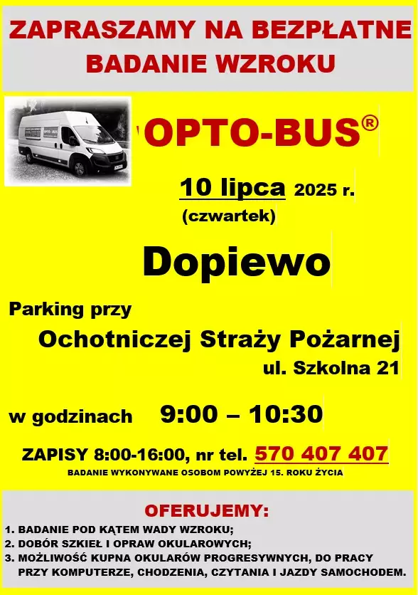 Bezpłatne badanie wzroku