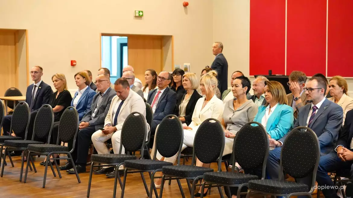 Konferencja w ramach podpisania umowy na Wielkopolska Odnowa Wsi