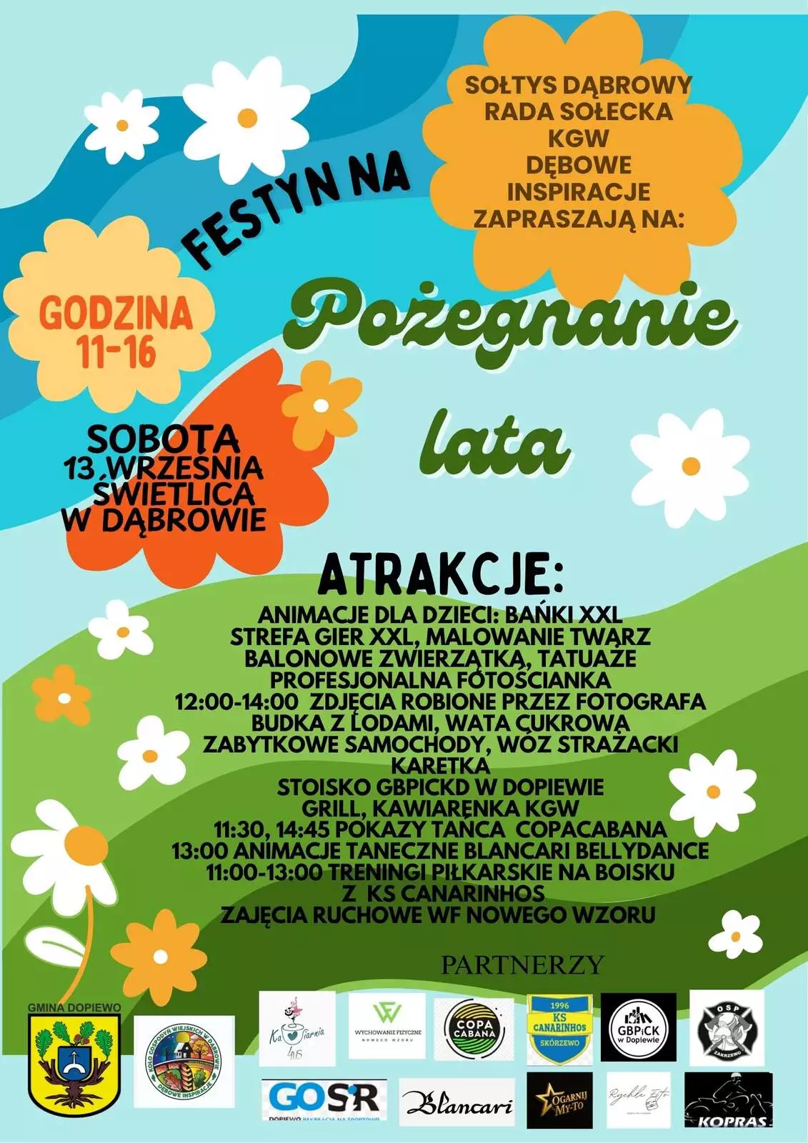 Pożegnanie lata Dąbrowa