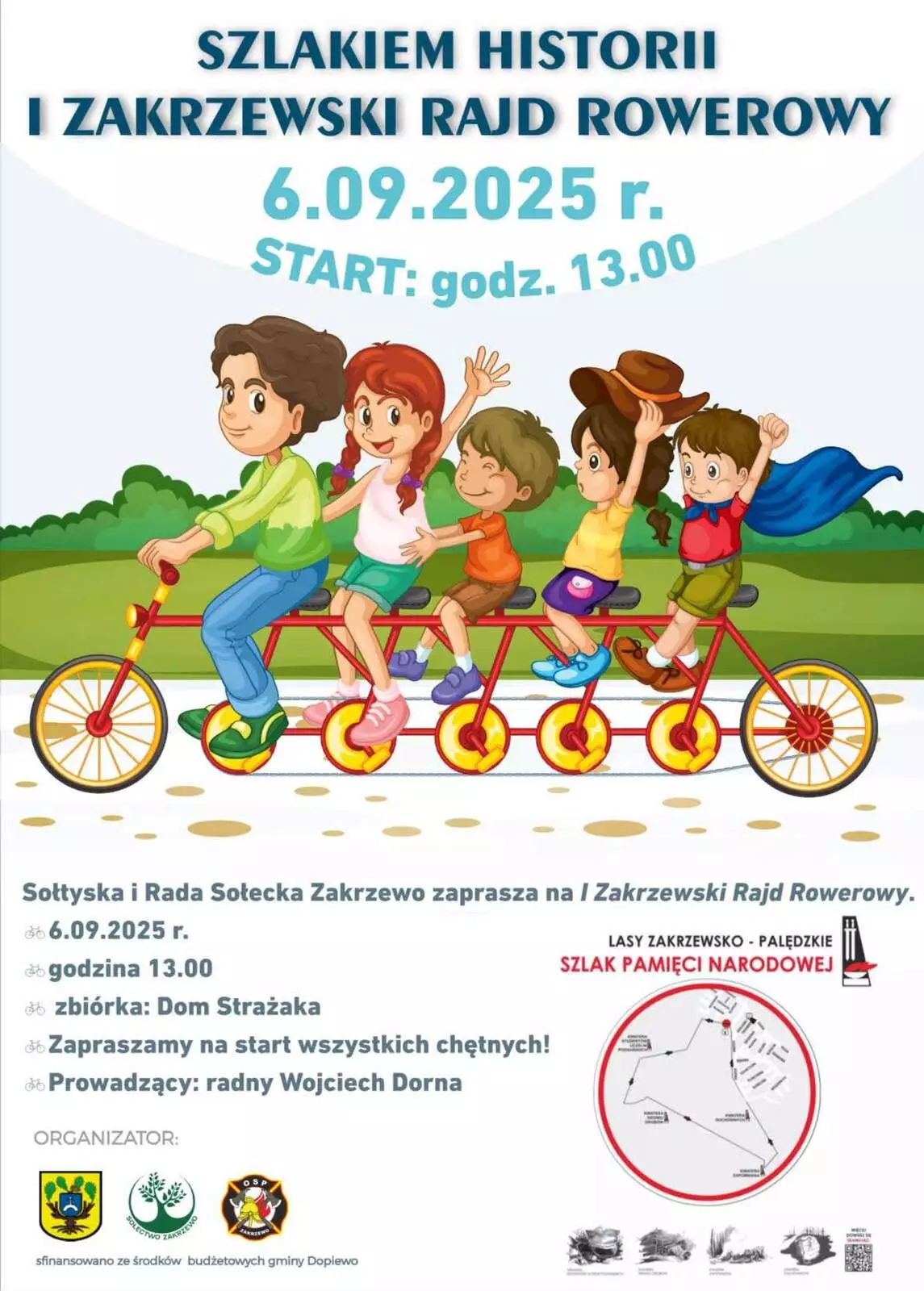 I Zakrzewski Rajd Rowerowy