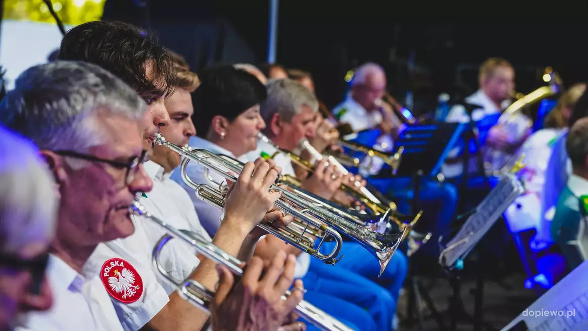 III Dopiewski Festiwal Orkiestr wystąpiła Orkiestra Dęta Gminy Dopiewo