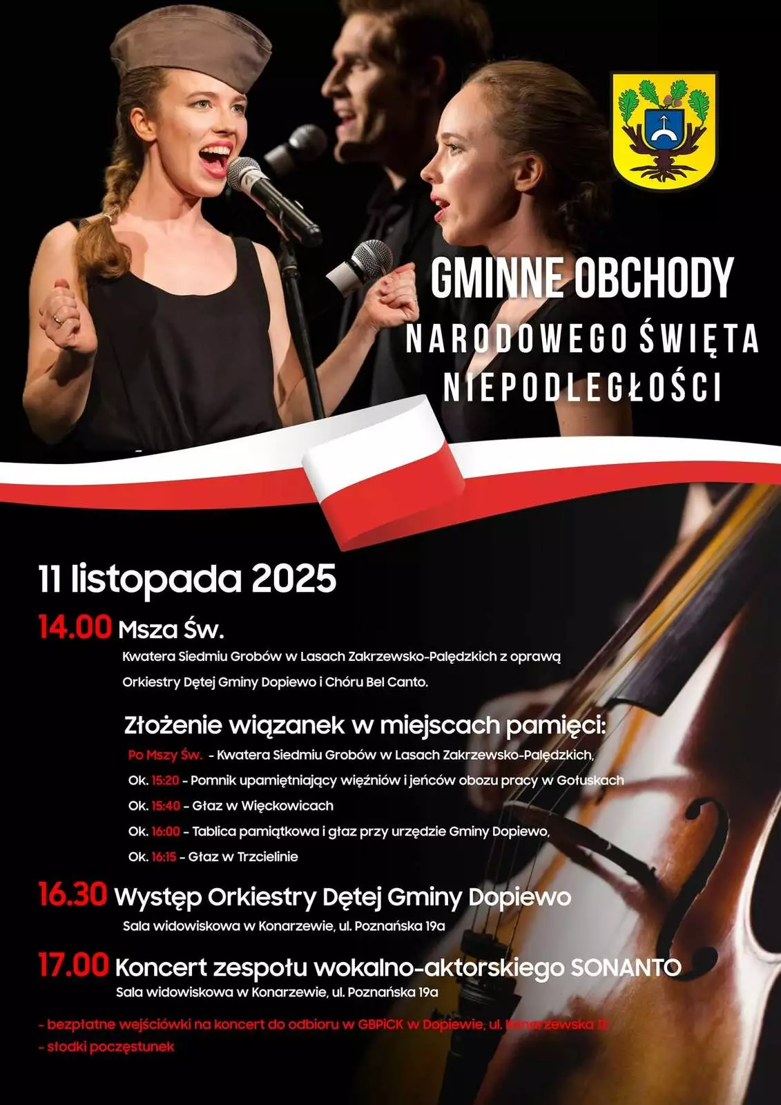Plakat 11 listopada