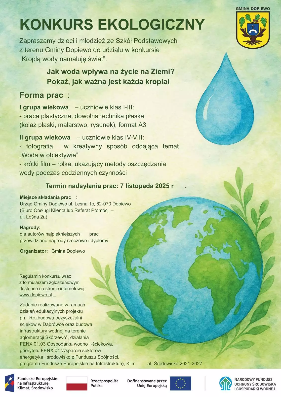 plakat konkurs ekologiczny
