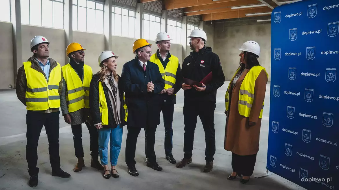 Minister Sportu i Turystyki z Wójtem Gminy Dopiewo