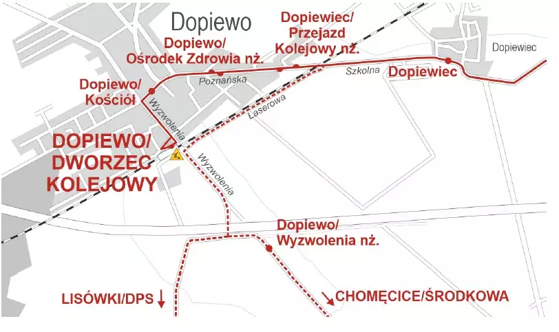 Zmiany w kursowaniu 729 i 257