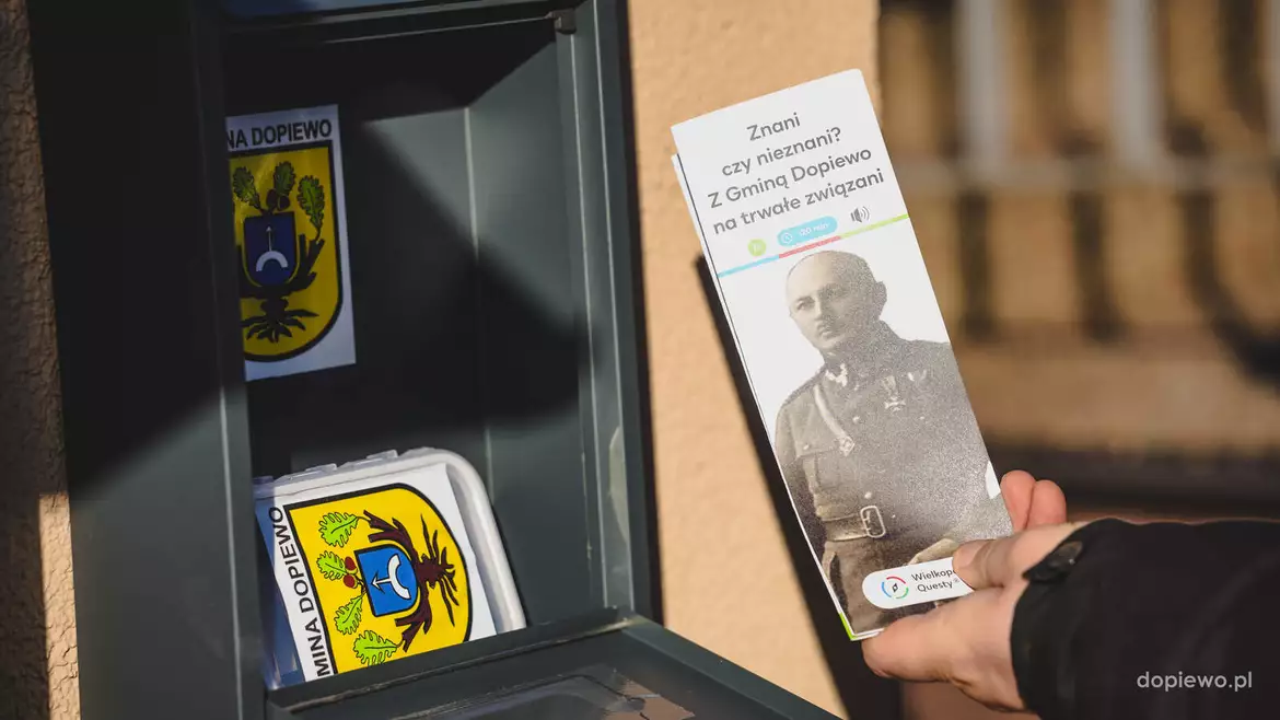 Quest samochodowy Znani i nieznani z Gminą Dopiewo na zawsze związani