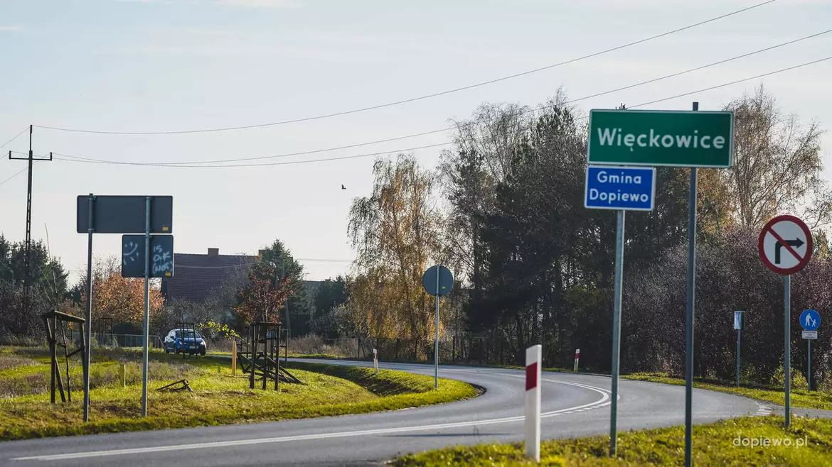 Droga powiatowa ul. Tarnowska w Więckowicach