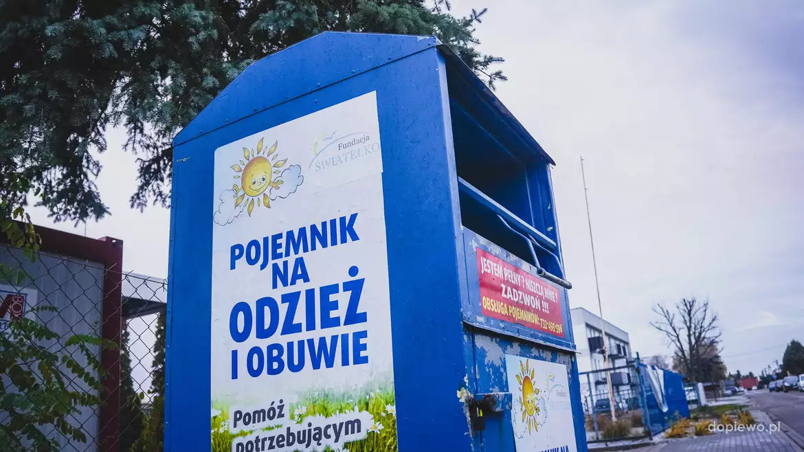 pojemnik na tekstylia