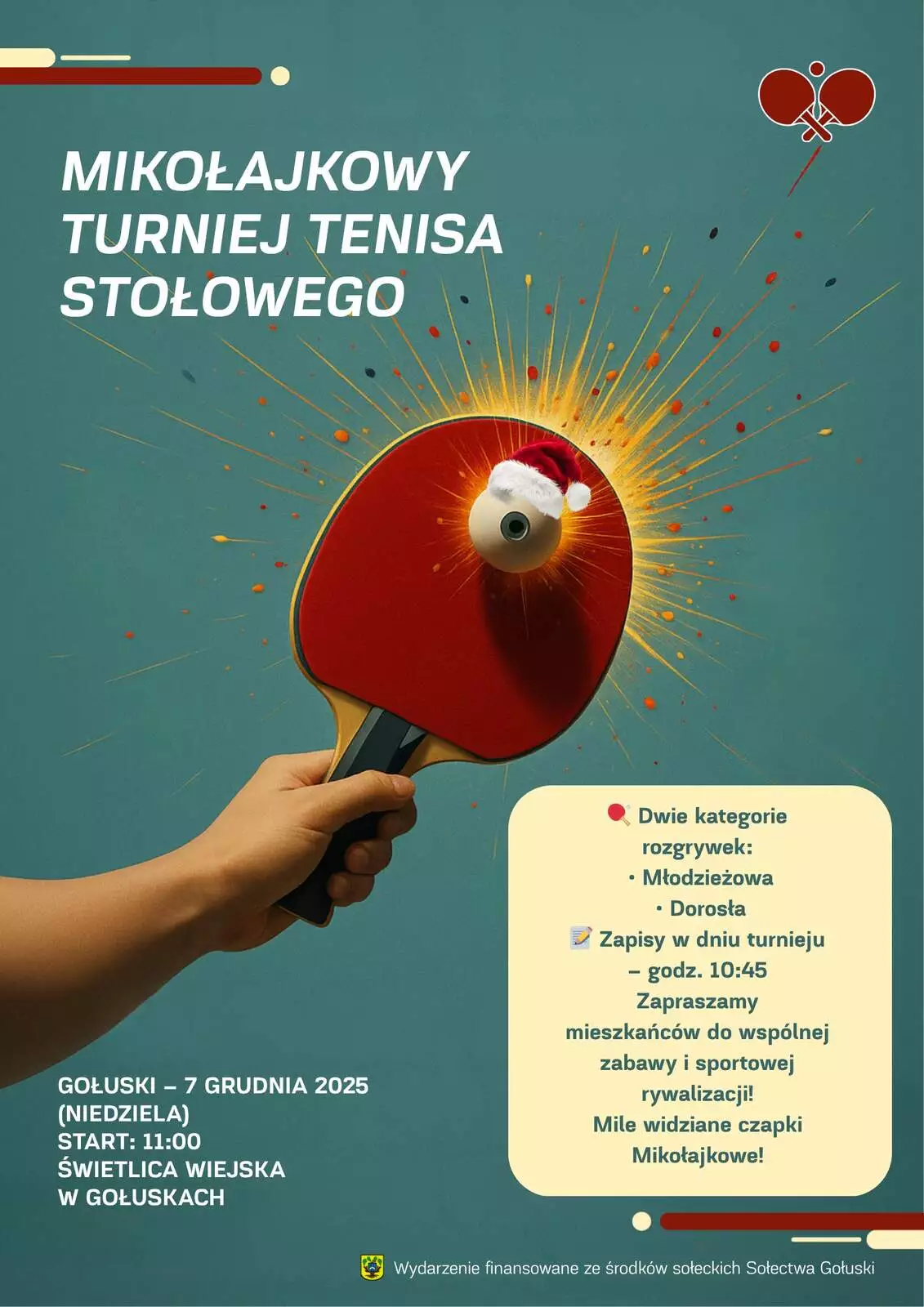 turniej tenisa stołowego