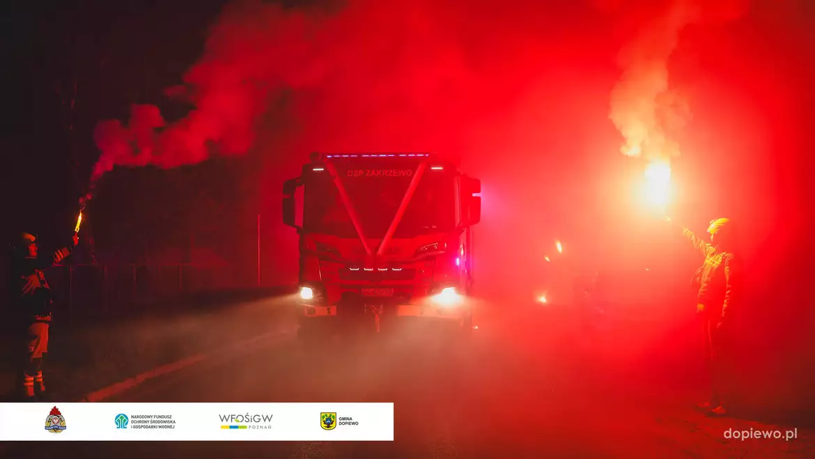 Nowy pojazd w OSP Zakrzewo