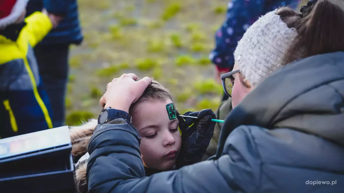 Ubieranie choinki w Dopiewie