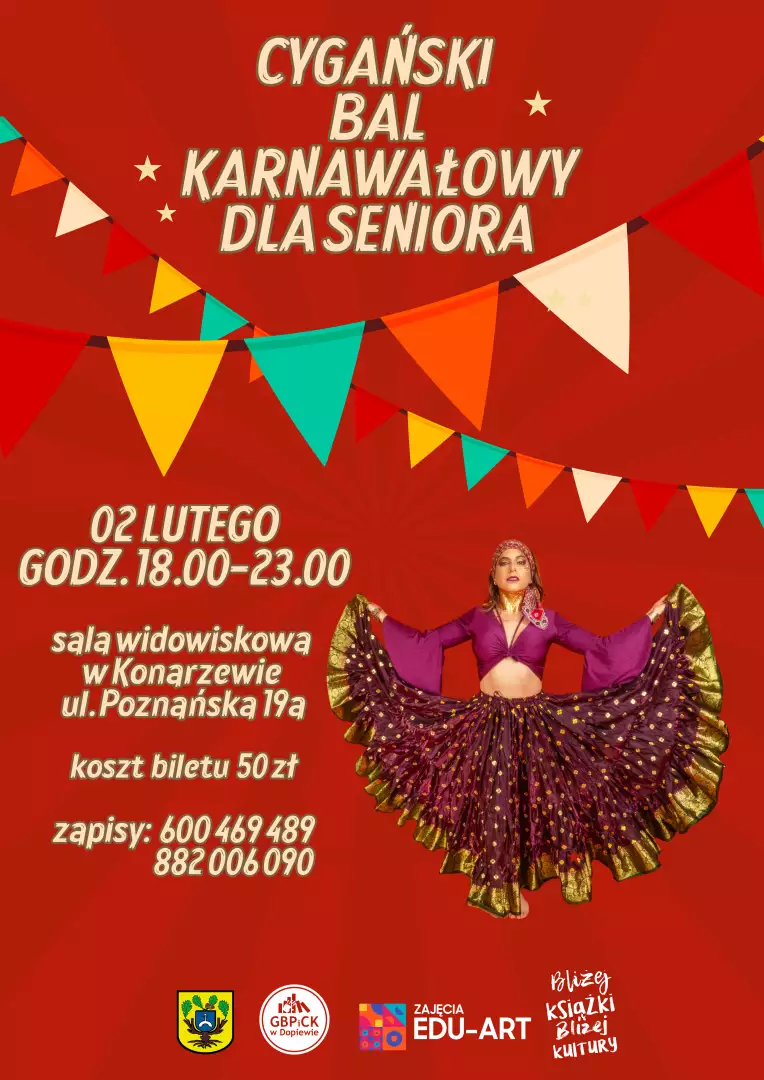 Cygański Bal Karnawałowy dla seniora