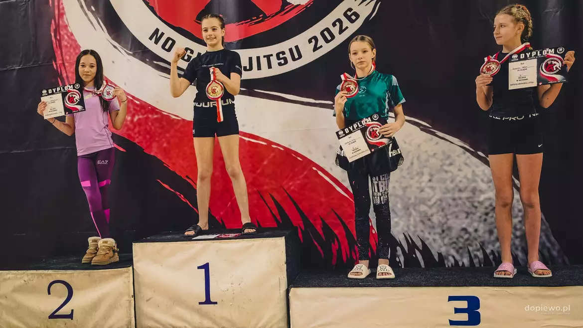 Amelia Krajewska wicemistrzynią Polski w No-Gi Jiu-Jitsu