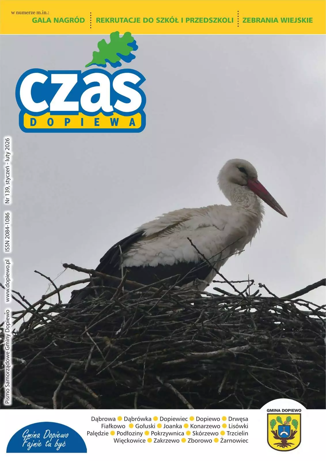 Okładka Czas Dopiewa styczeń-luty 2026