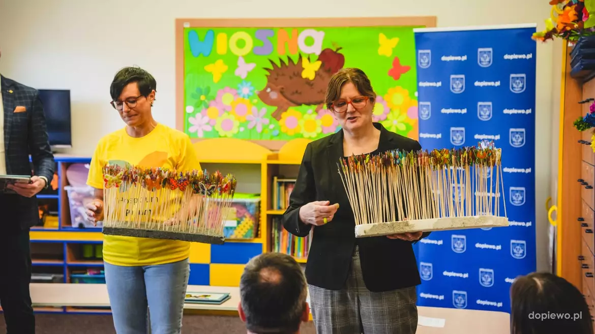 Motyle niosące radość w Zakrzewie