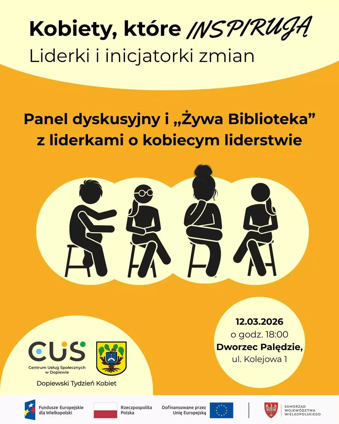 Kobiety, które inspirują plakat CUS