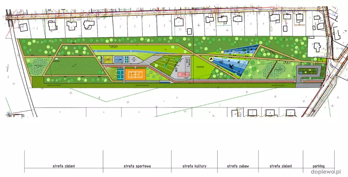 Pierwsza koncepcja wspólnej przestrzeni w Palędziu