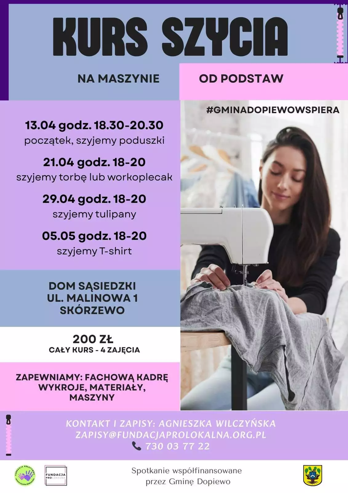 Kurs szycia (04.2026)