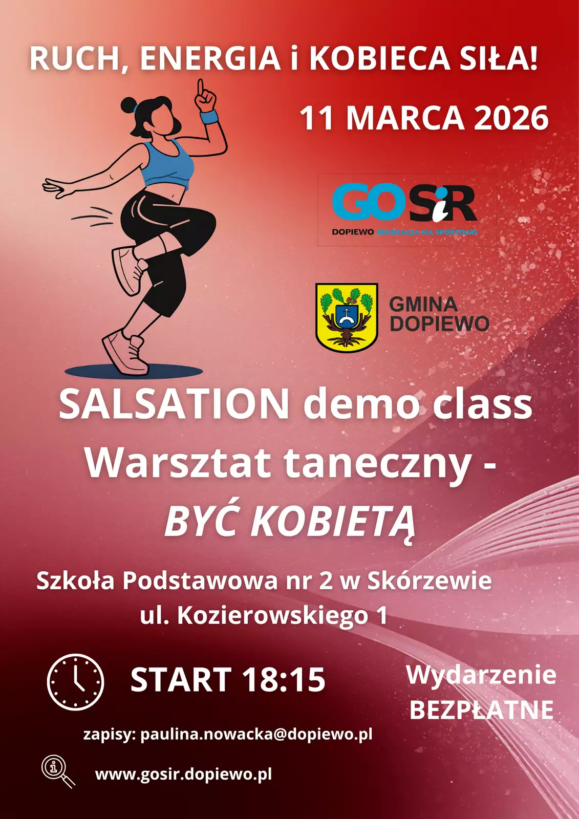 Warsztat taneczny "Być kobietą"