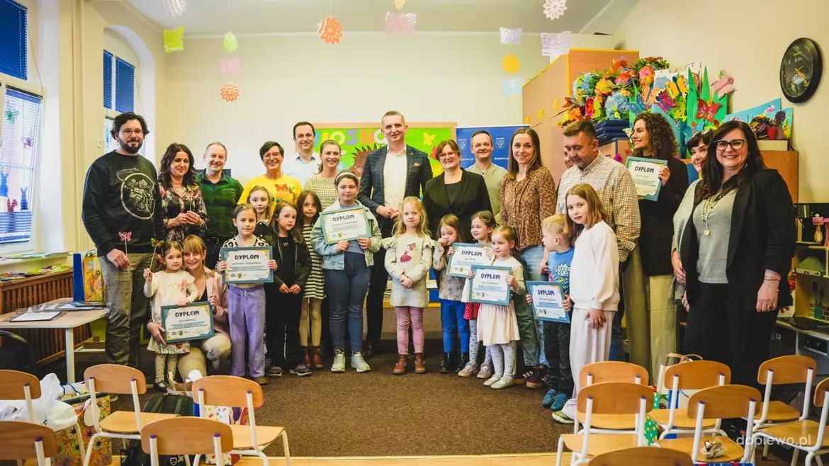 Motyle niosące radość w Zakrzewie