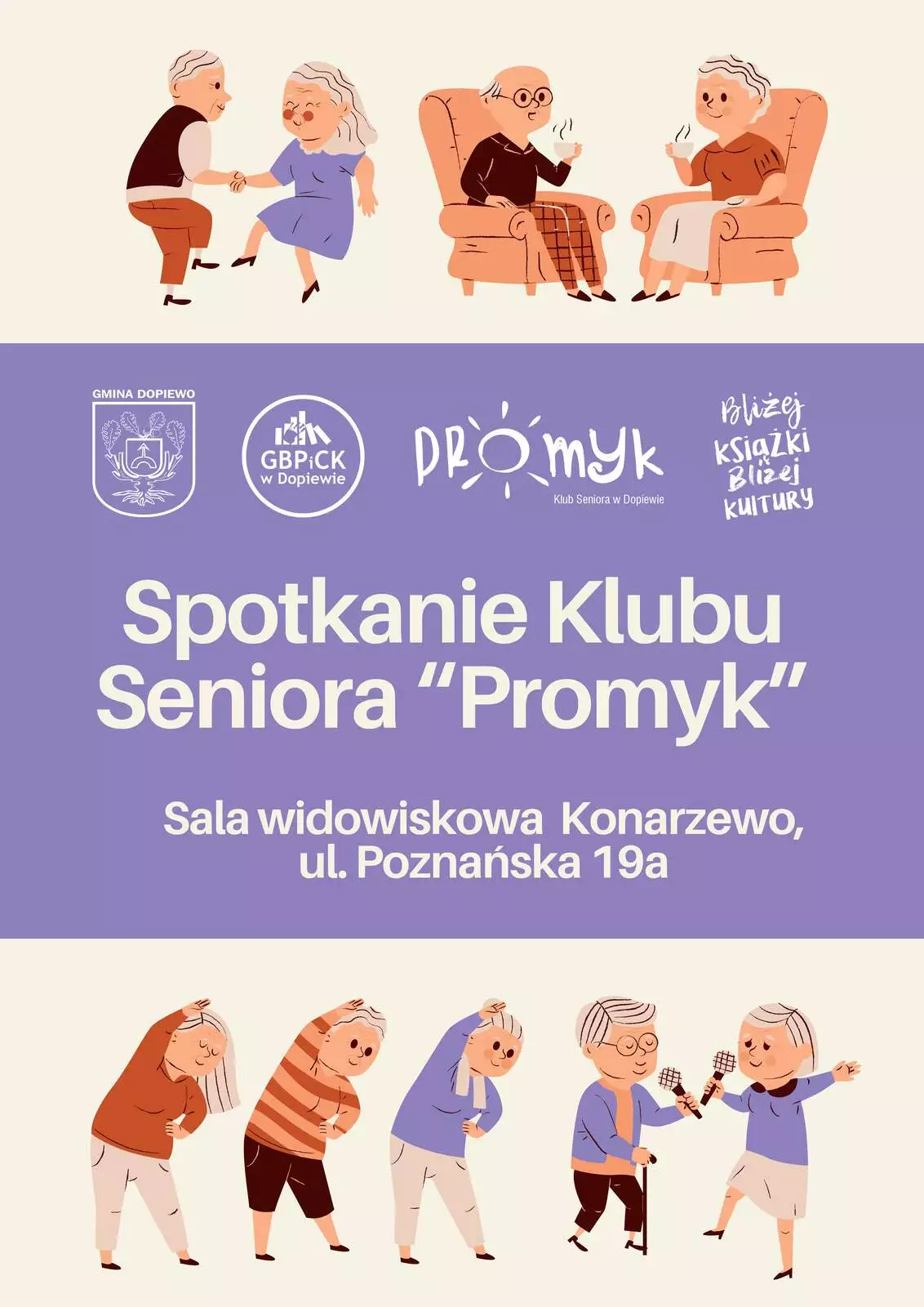 Spotkanie klubu seniora Promyk
