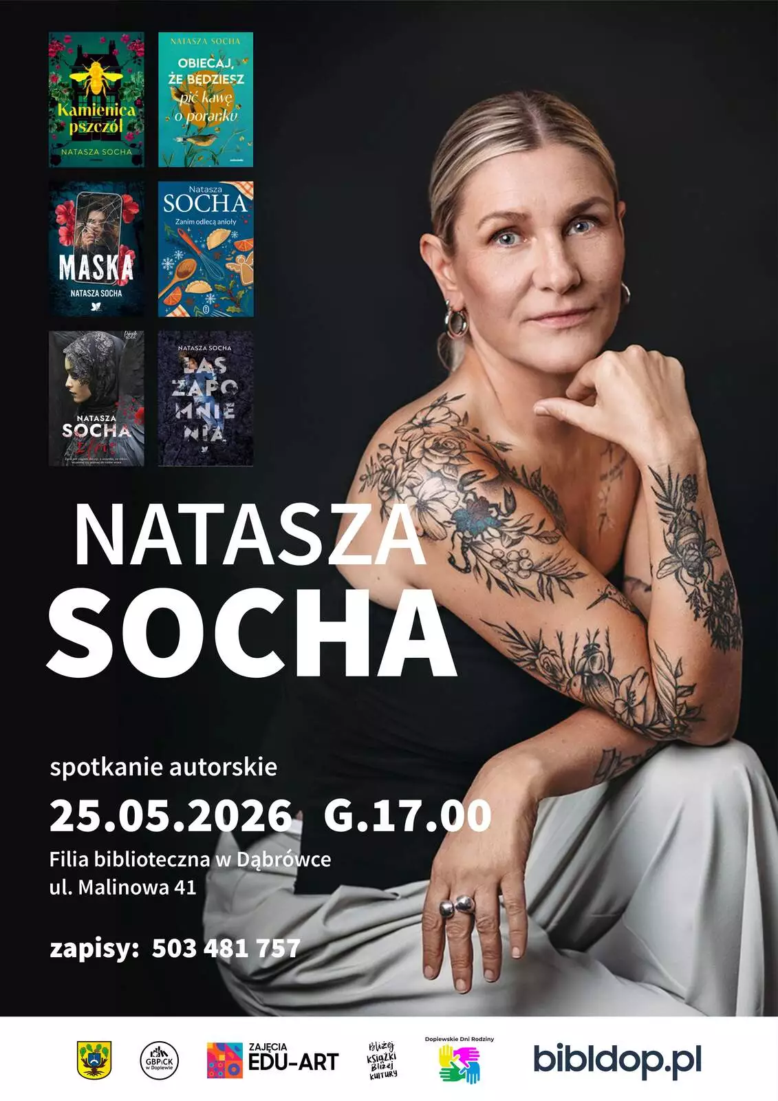 Spotkanie z Nataszą Sochą