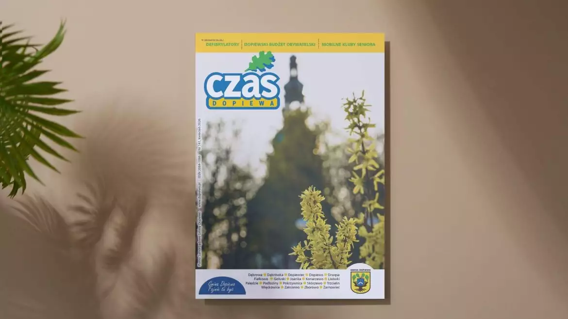 Czas Dopiewa kwiecień mockup