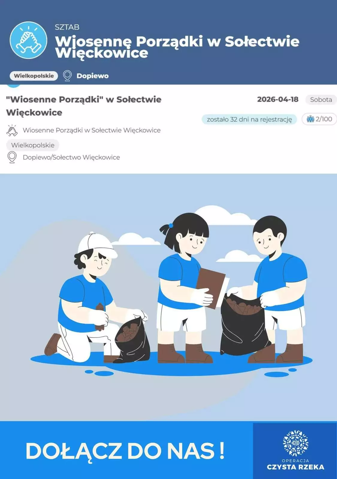 Wiosenne porządku w Sołectwie Więckowice