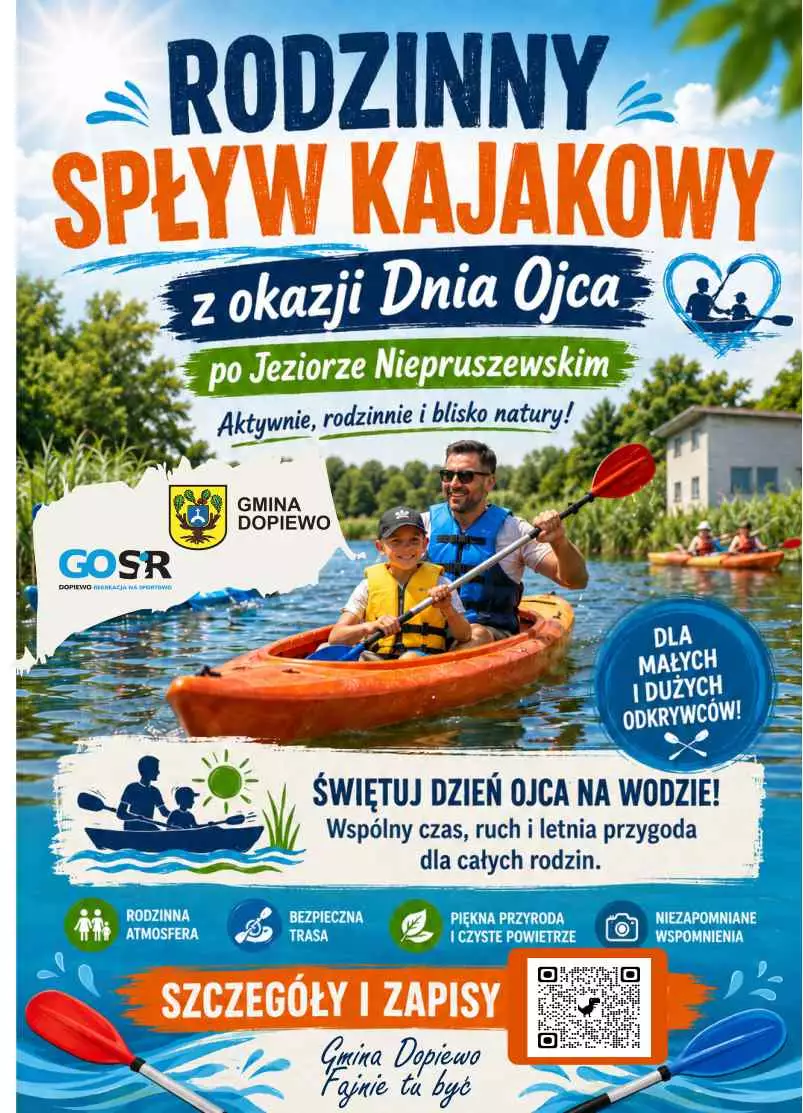 Rodzinny spływ kajakowy 2026