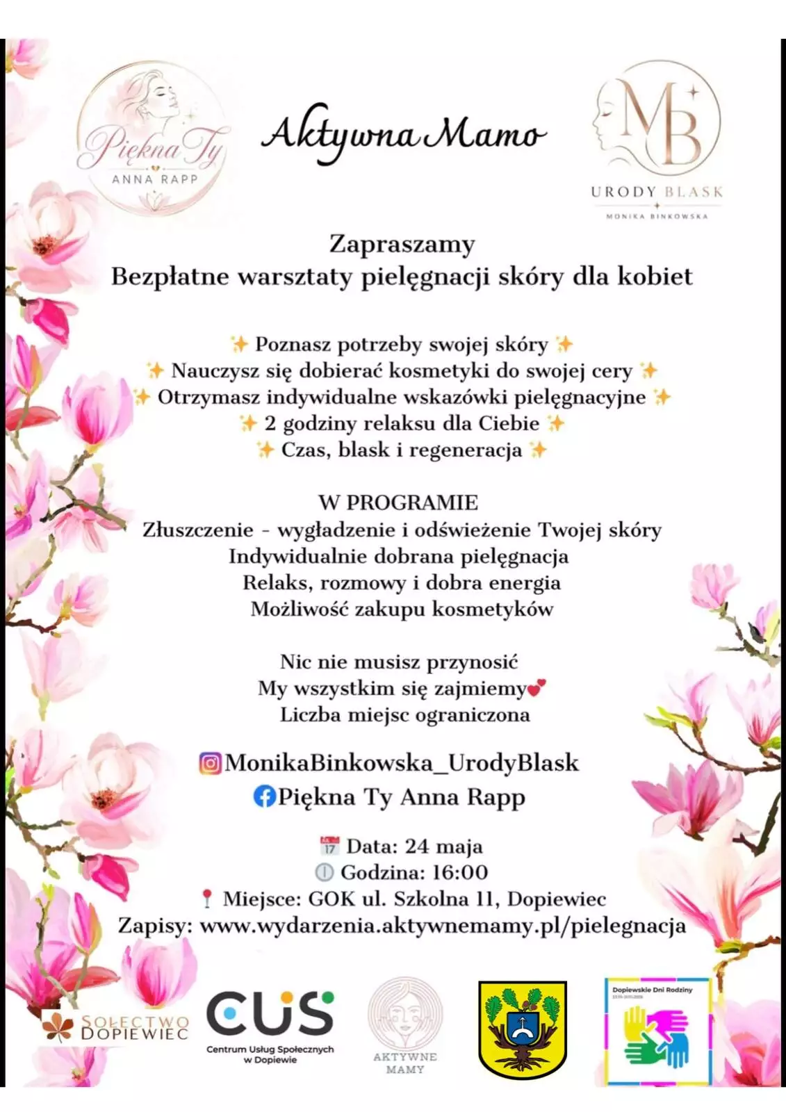 Zajęcia pielęgnacyjne w Dopiewcu