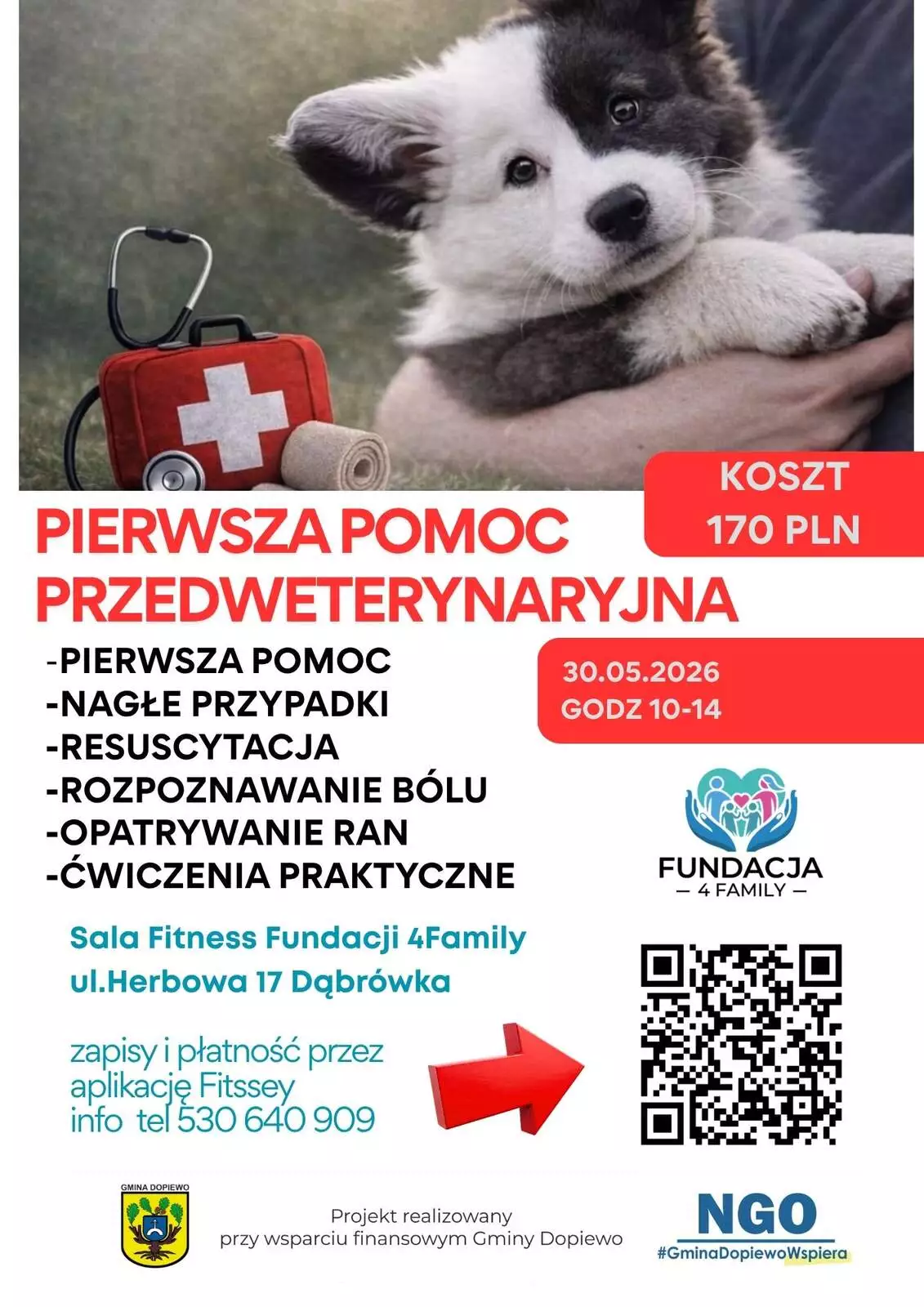 kurs pierwszej pomocy przedweterynaryjna