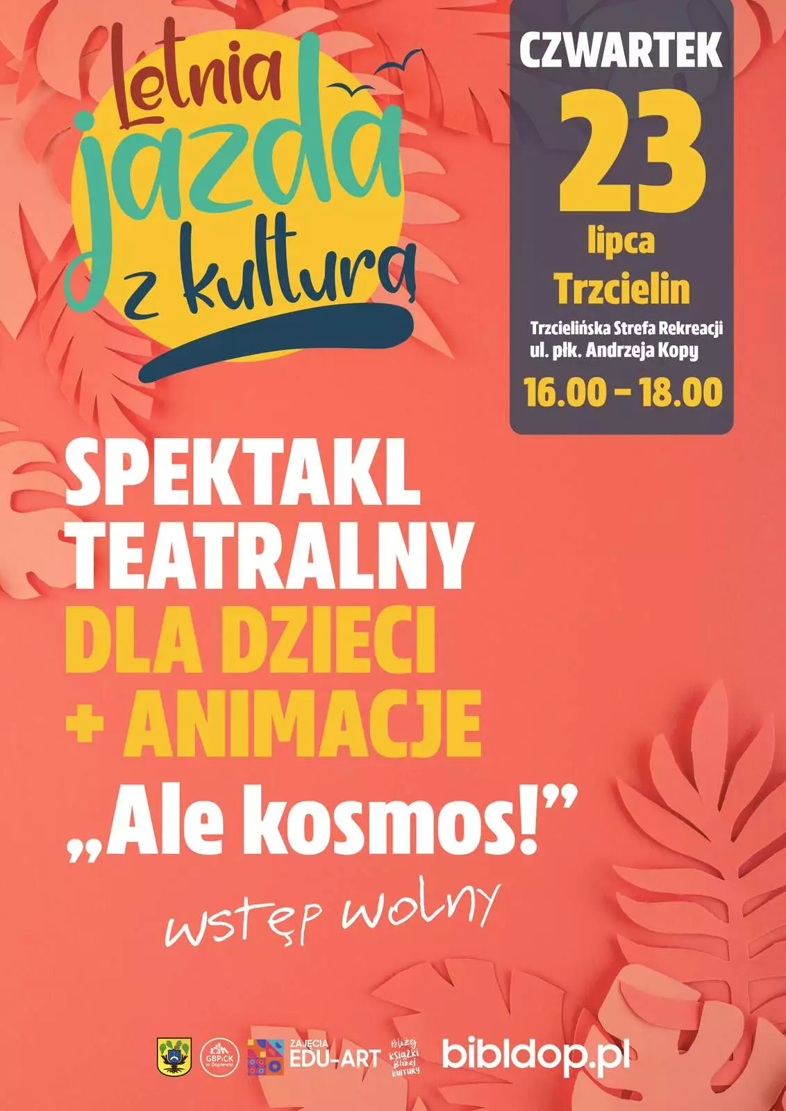 Plakat Spektakl - Ale kosmos