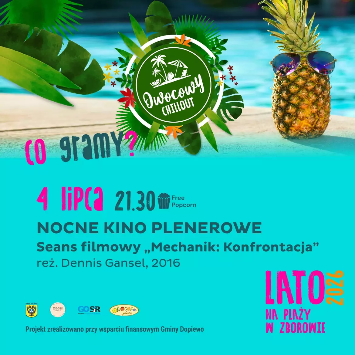 Plakat Nocne Kino Plenerowe