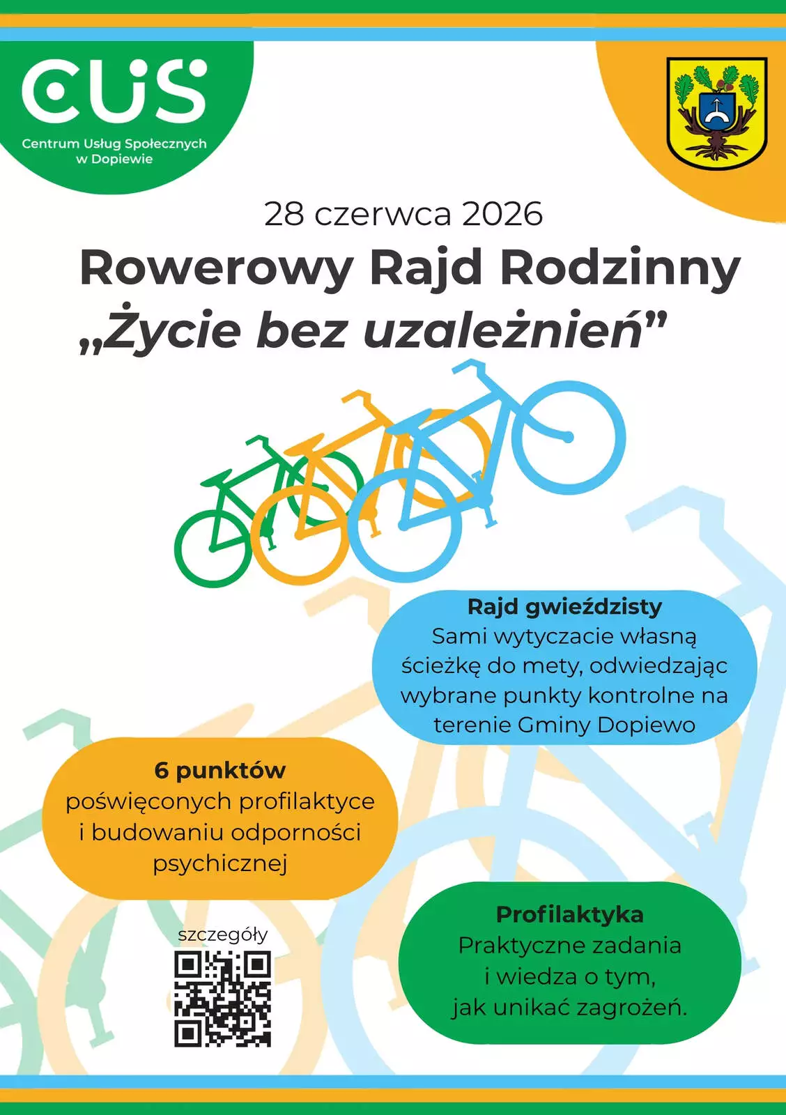 Rodzinny Rajd Rowerowy CUS