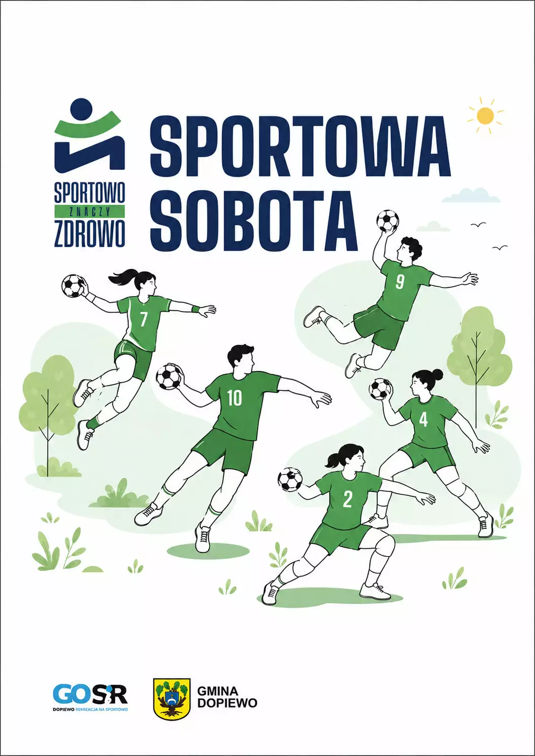plakat sportowa sobota