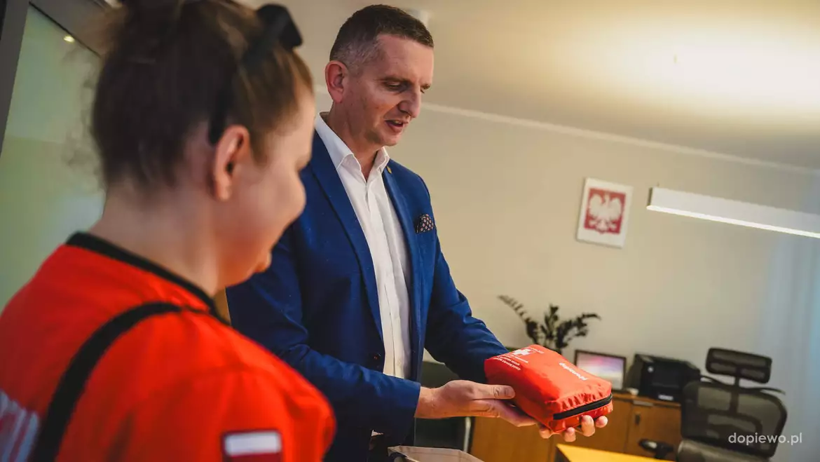 spotkanie z bohaterami z Dopiewa