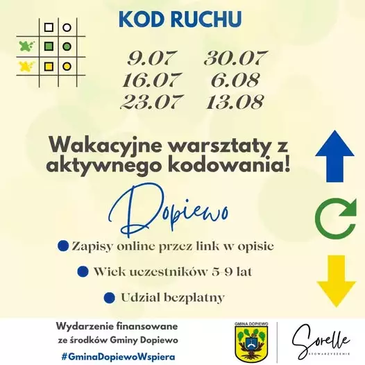 Plakat Kod ruch