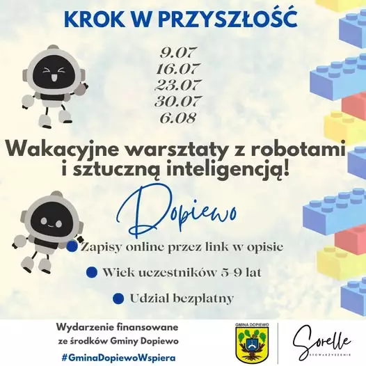 Plakat Krok w przyszłość