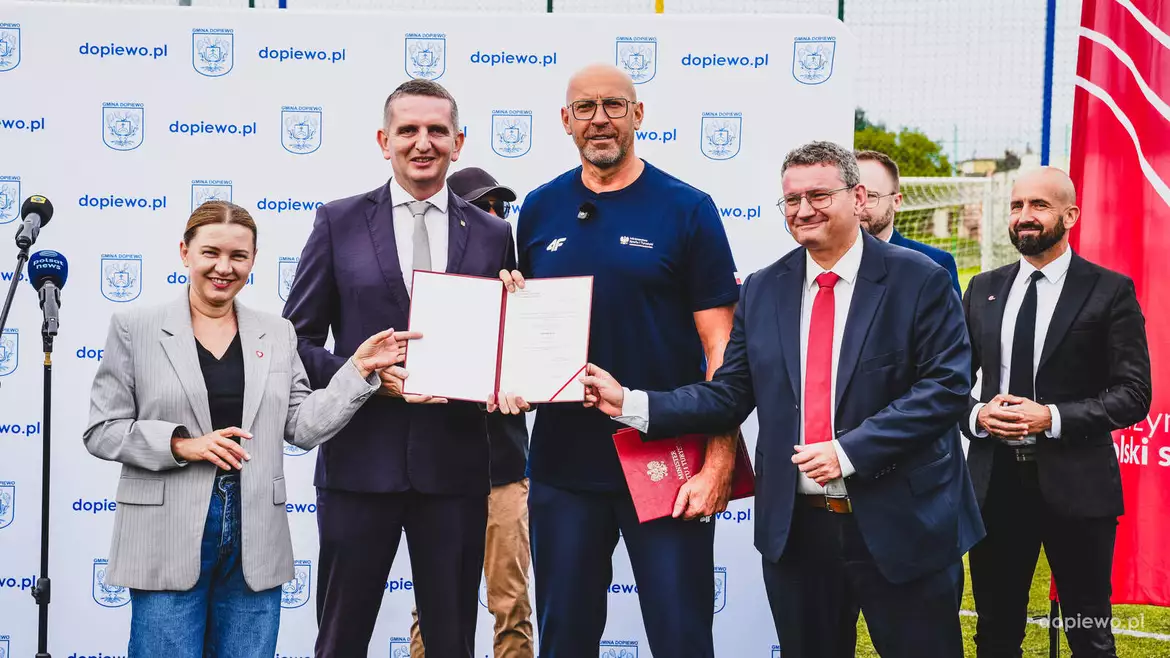 Wójt Gminy Dopiewo z Ministrem Sportu