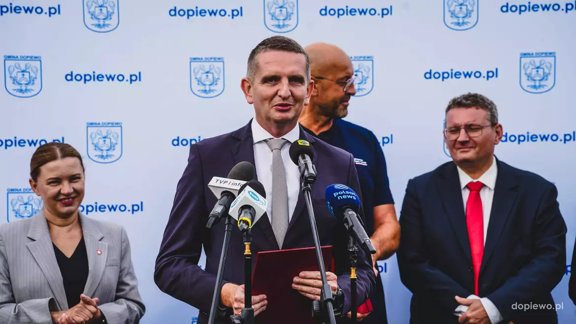 Wójt Gminy Dopiewo Sławomir Skrzypczak