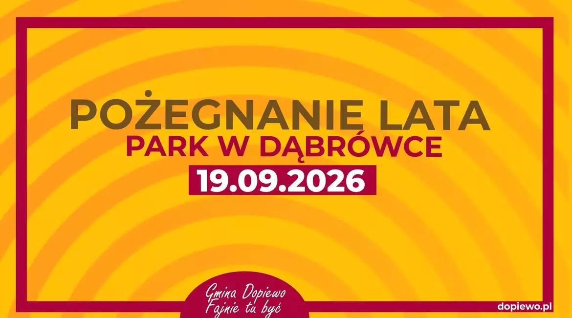 Pożegnanie Lata 2026