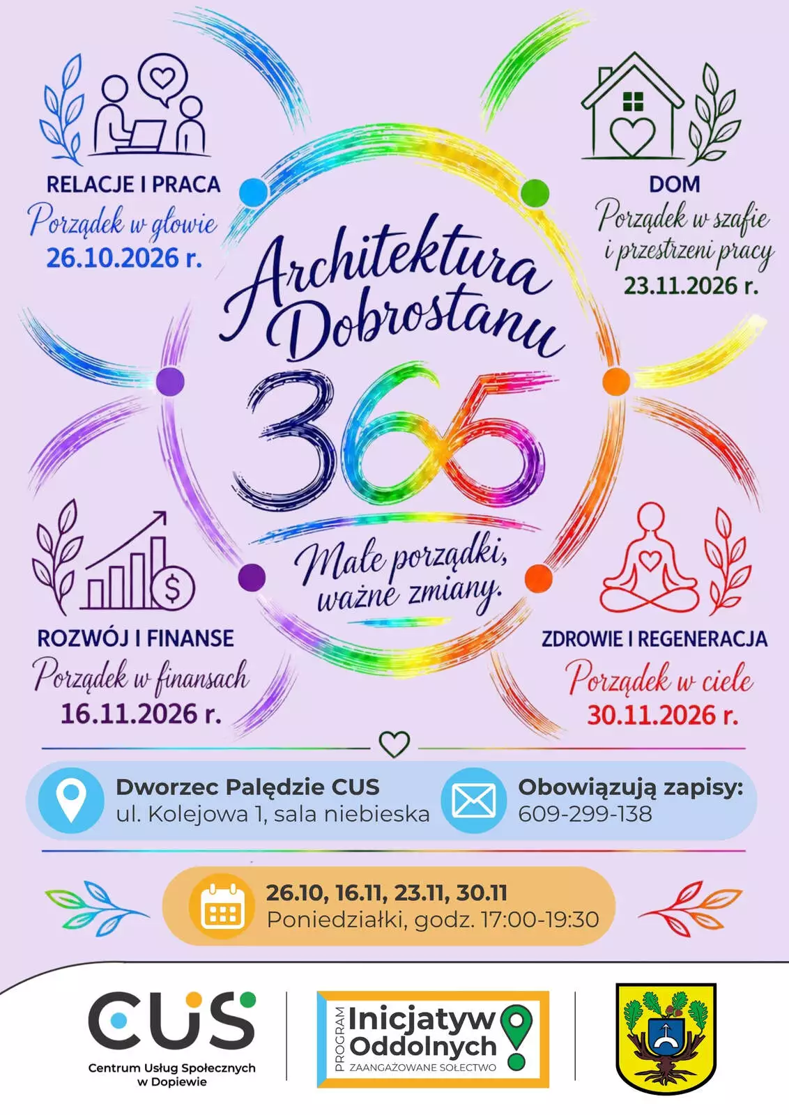 Architektura dobrostanu poprawiony plakat